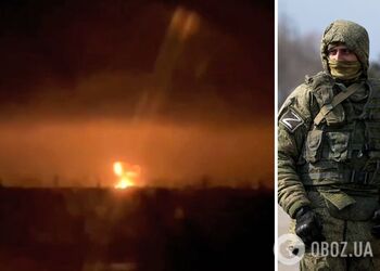 Устроили 'адскую бавовну': дроны СБУ уничтожили склад вражеских боеприпасов в Донецкой области. Видео