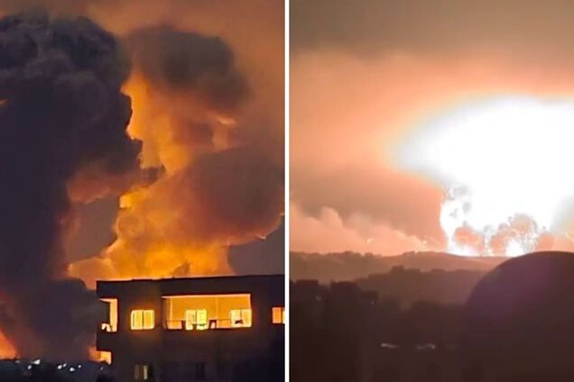 Ізраїль завдав авіаційного удару по Тартусу в Сирії, де розміщувалася військова база Росії. Відео