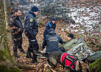 Втратив орієнтир: на Буковині рятувальники знайшли чоловіка, який майже три дні блукав у лісі. Фото 