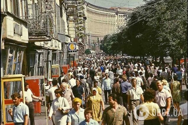 Майдан без 'Глобуса' та Хрещатик без реклами: яким був Київ на фотографіях Бориса Градова. Архівні фото
