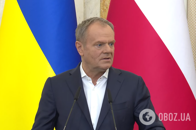 'Ми також прифронтова держава': Туск заявив, що Польща не може віддати Україні 'все'