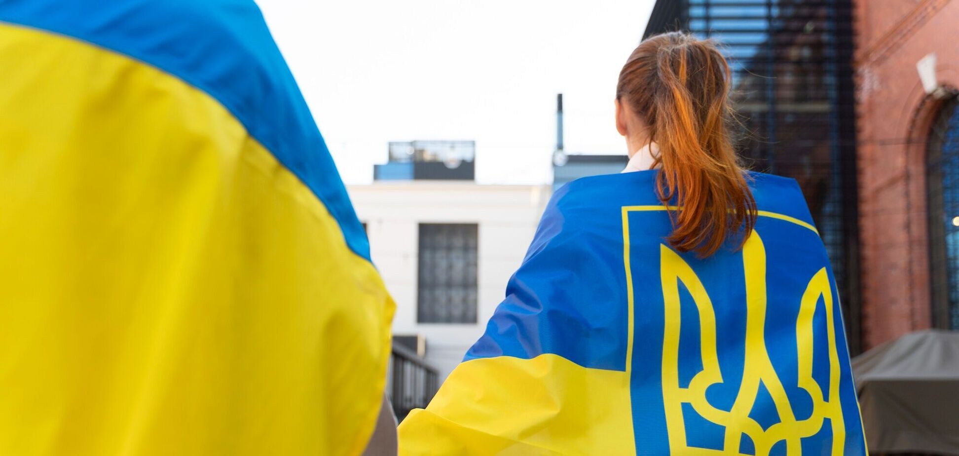 Беженцы из Украины. Иллюстрация