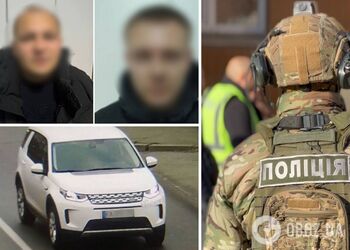 На Троещине избили и ограбили знакомого, а затем угнали его авто: в Киеве задержали двух злоумышленников. Фото