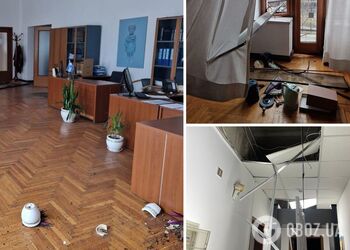 В Киеве в результате российских обстрелов повреждены шесть посольств. Подробности и фото