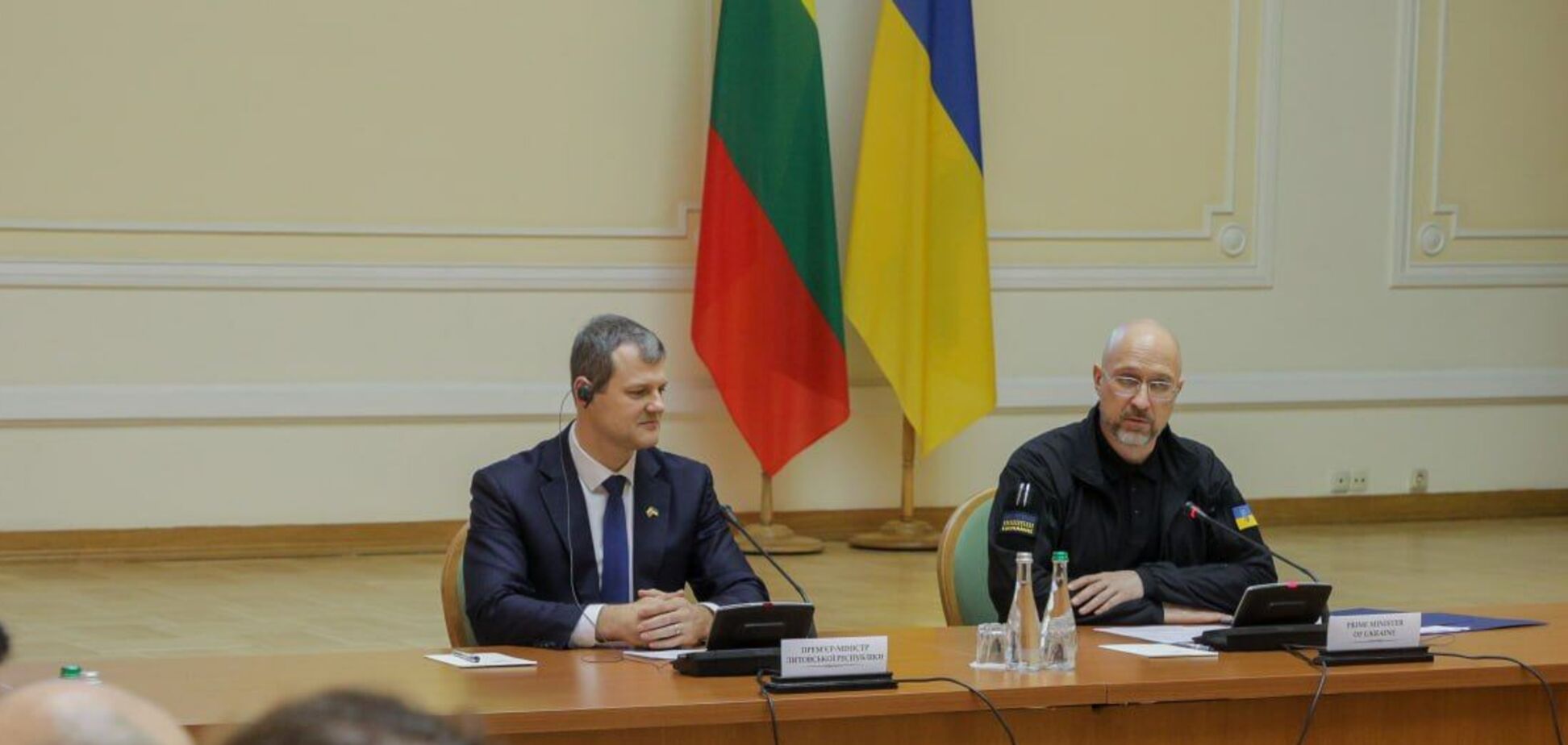 До Києва прибула делегація міністрів з Литви, відбулися важливі переговори: названо ключові питання. Фото