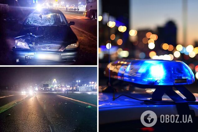 На Киевщине легковушка на переходе сбила насмерть женщину. Подробности и фото