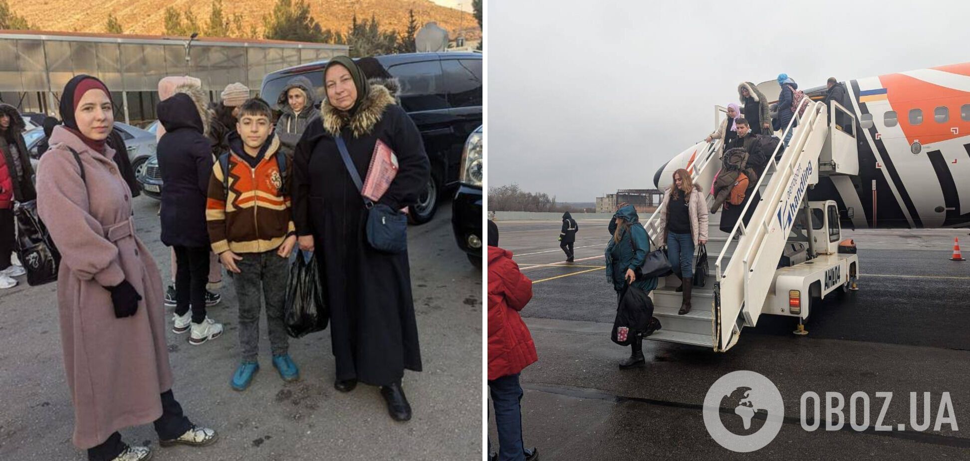 Приземлились в аеропорту Кишинева: ГУР та МЗС евакуювали з Сирії українців з їхніми родичами. Фото і відео