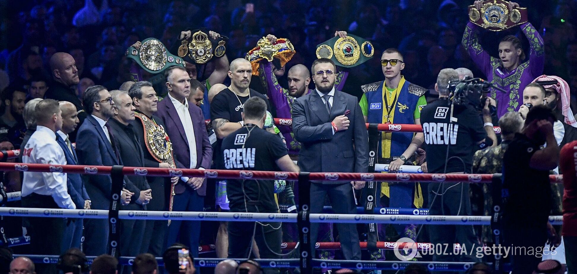 'Гимн Украины, как припев к песни Шамана'. Россияне присвоили себе Усика