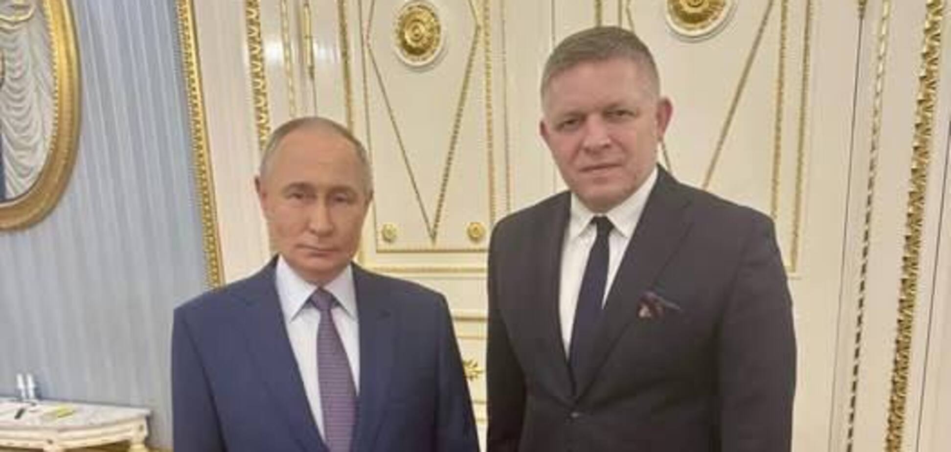 "Это предательство": в Словакии резко отреагировали на поездку Фицо к Путину
