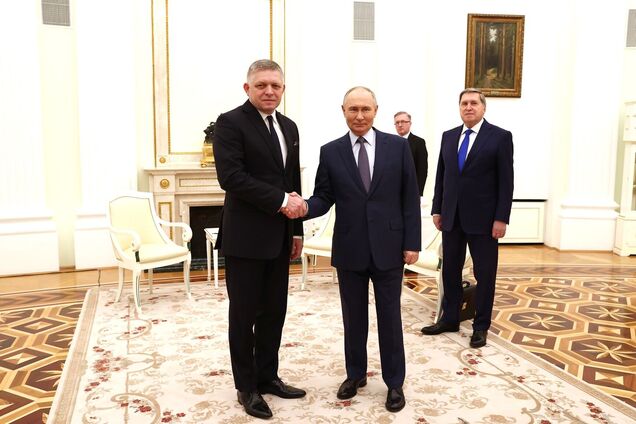 Встреча Фицо и Путина в Москве