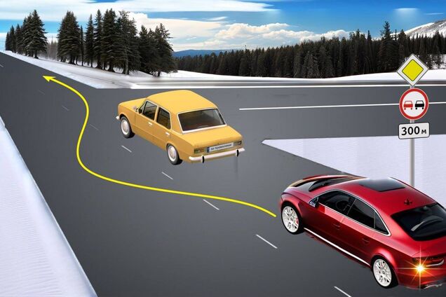 Разрешен ли обгон? Запутанная задача по ПДД