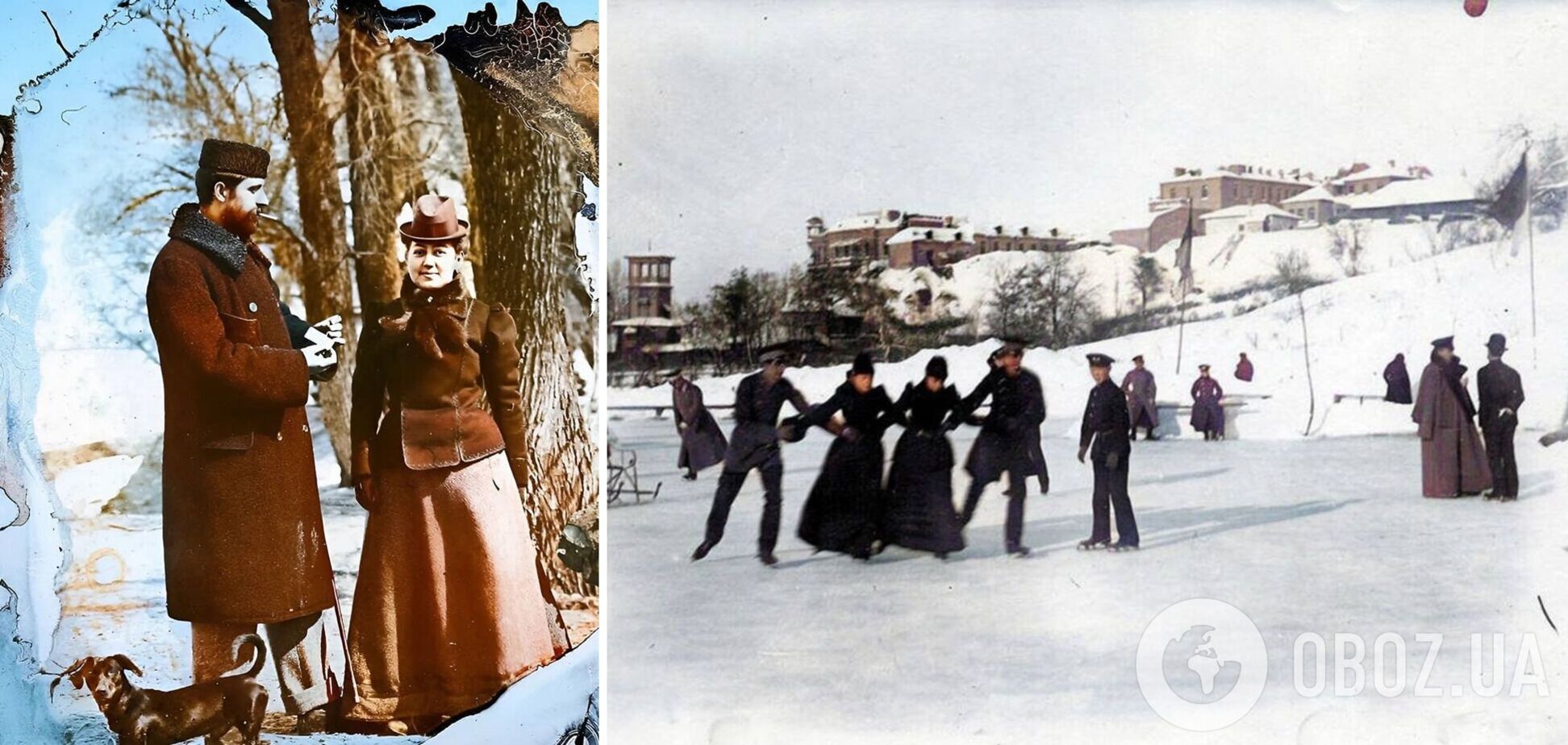 Зима 1900-х годов. Мода киевлян
