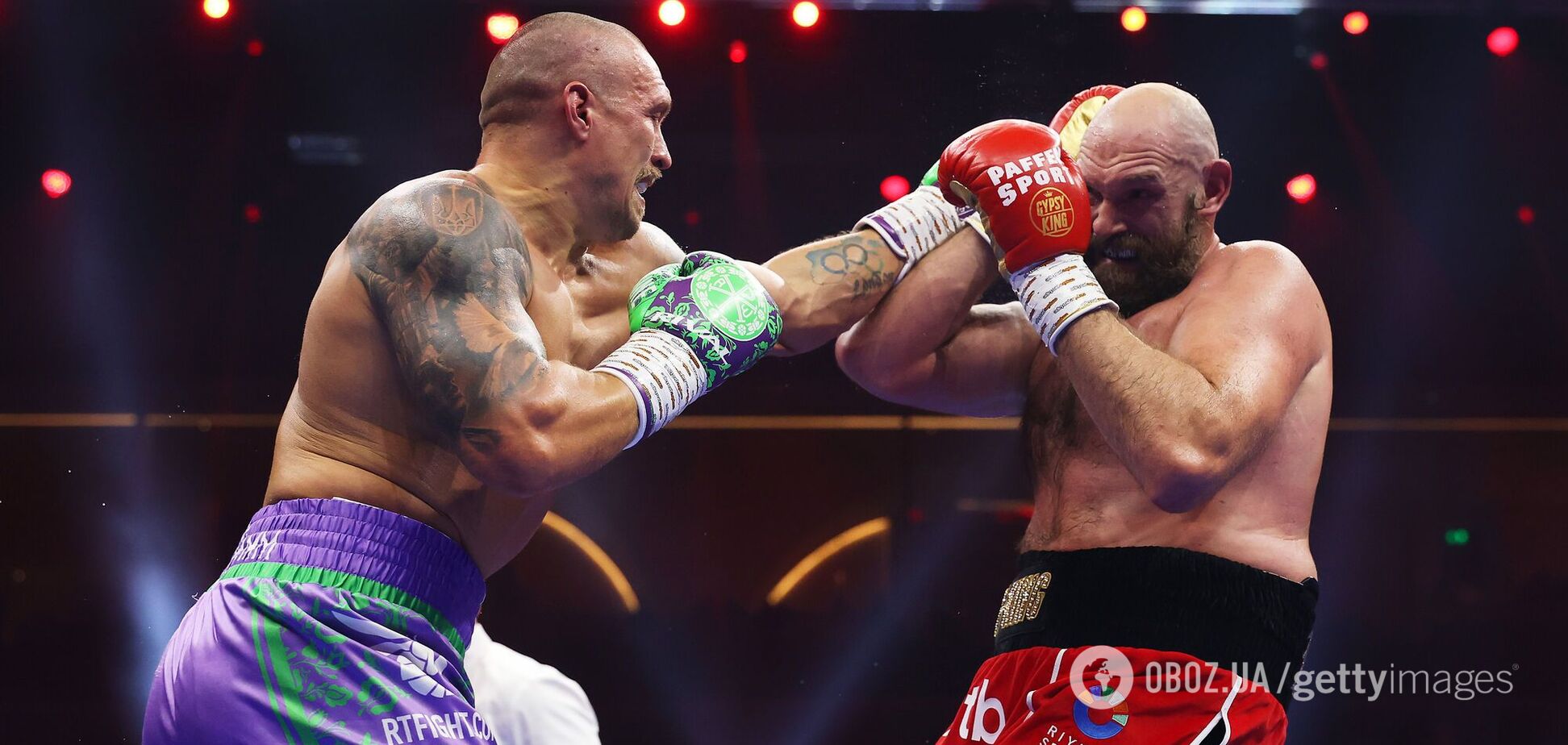 В бесплатном доступе появилось полное видео боя-реванша Усик – Фьюри