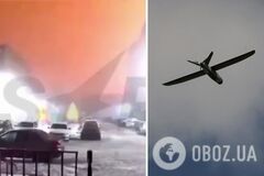 Говорят, что горела котельная: в Тамбовской области пожаловались на атаку БпЛА. Видео