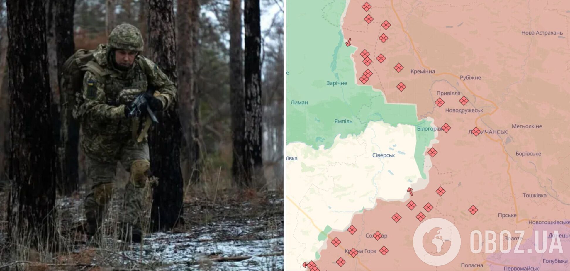 Было ближнее сражение: украинские нацгвардейцы дали отпор врагу, который пошел в штурм на Северском направлении. Видео