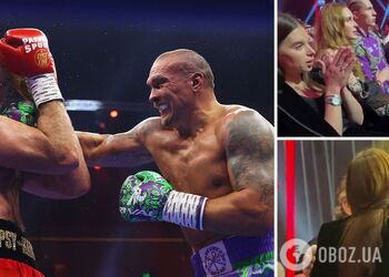 Те, що робила дружина Усика під час другого бою з Ф'юрі, потрапило на відео