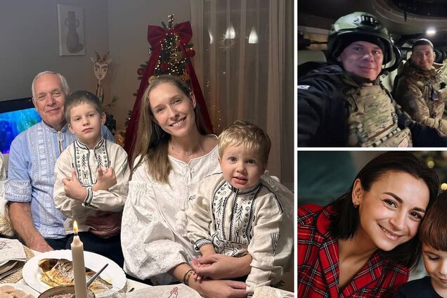 Звезды в кругу семьи и на линии фронта поздравили украинцев с Рождеством и загадали самое важное желание. Фото