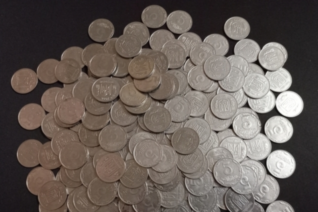 Украинские 5 копеек продали за 8 тысяч