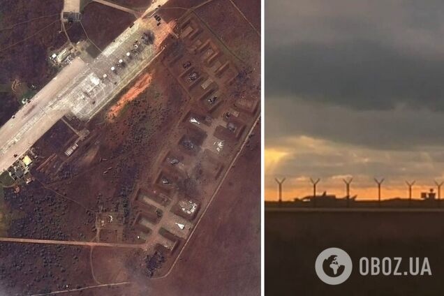 Оккупанты строят защитные сооружения на аэродроме 'Саки', пытаясь уберечься от ударов Сил обороны – 'Атеш'