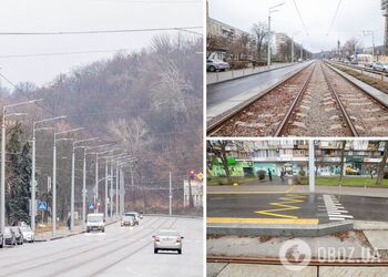 Новый путь и нормы безбарьерности: в Киеве после ремонта возобновили движение трамваев с Подола на Куреневку. Фото