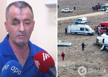 'Я не надеялся выжить': выживший после падения сбитого россиянами самолета в Актау бортпроводник рассказал подробности авиакатастрофы