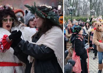 Центром Києва водили Маланку і збирали гроші на дрони для ГУР. Фото і відео