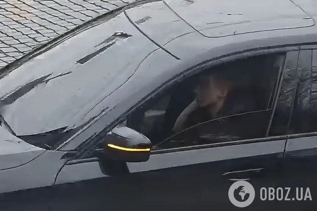 Гонял за рулем без прав: эксклюзивное видео с фигурантом резонансного ДТП в Днепре, в результате которого погибла 10-летняя девочка