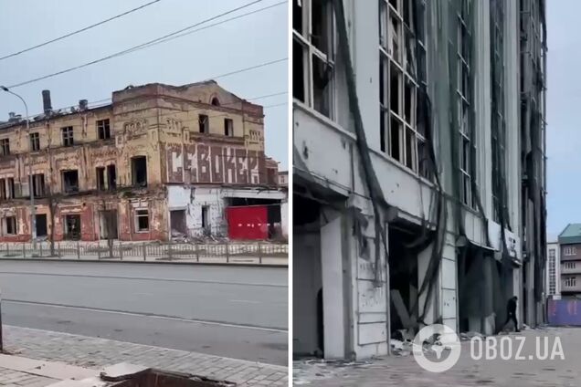 'До вторгнення росіян тут вирувало життя': у мережі показали, який вигляд має зараз центр окупованого Маріуполя. Відео