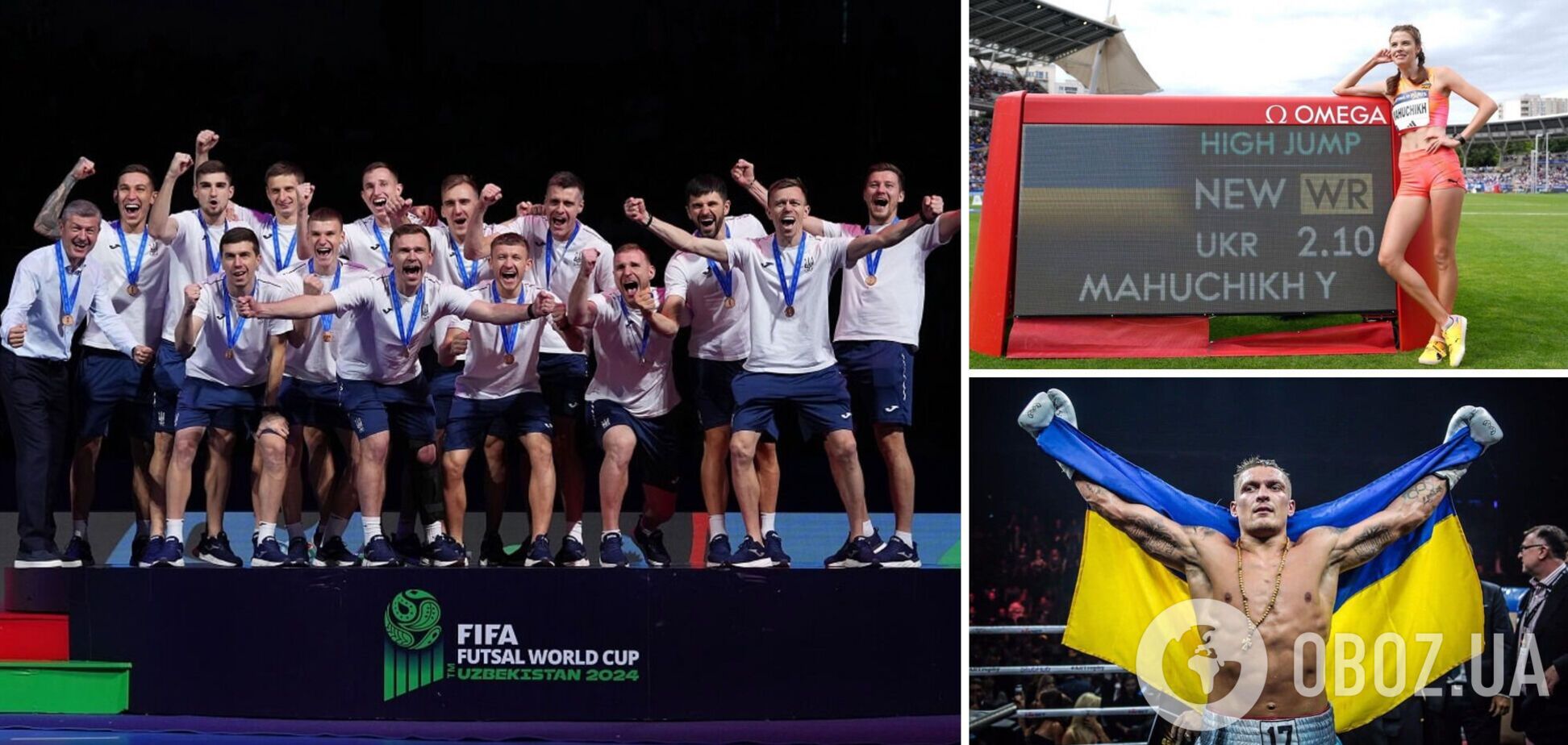 Двойной успех Усика, рекорд Магучих и ошеломительная Харлан: 24 главных спортивных события 2024 года