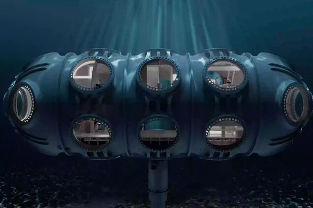 З видом на океан. У мережі показали вражаючі фото і відео підводного будинку, який відкриють для людей у 2027 році