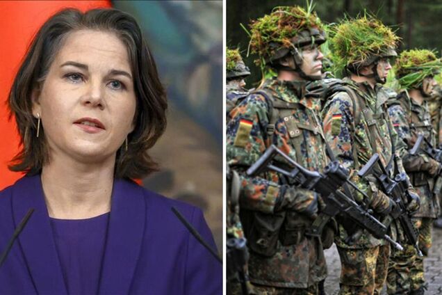 Германия не исключает отправки своих миротворческих сил в Украину в случае прекращения огня, – Бербок