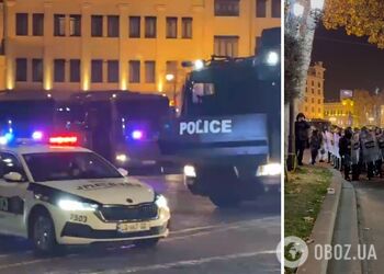 В Грузии седьмой день продолжаются протесты: в Тбилиси глушат мобильную связь, в Батуми прошло антиправительственное шествие. Видео