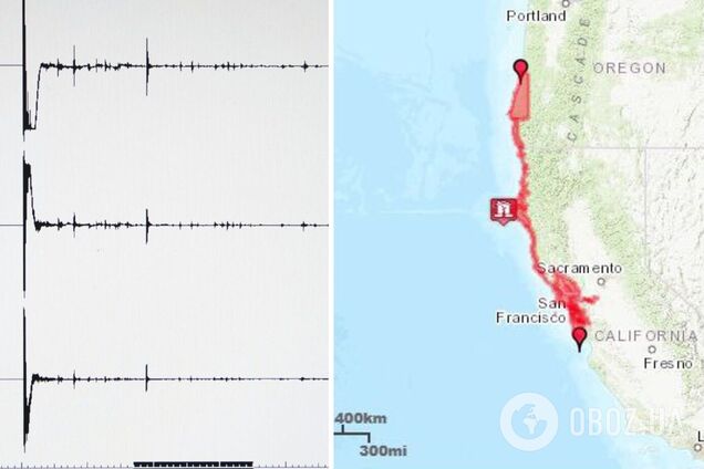 У побережья Калифорнии произошло мощное землетрясение: объявлялась угроза цунами, возникли проблемы с электроснабжением