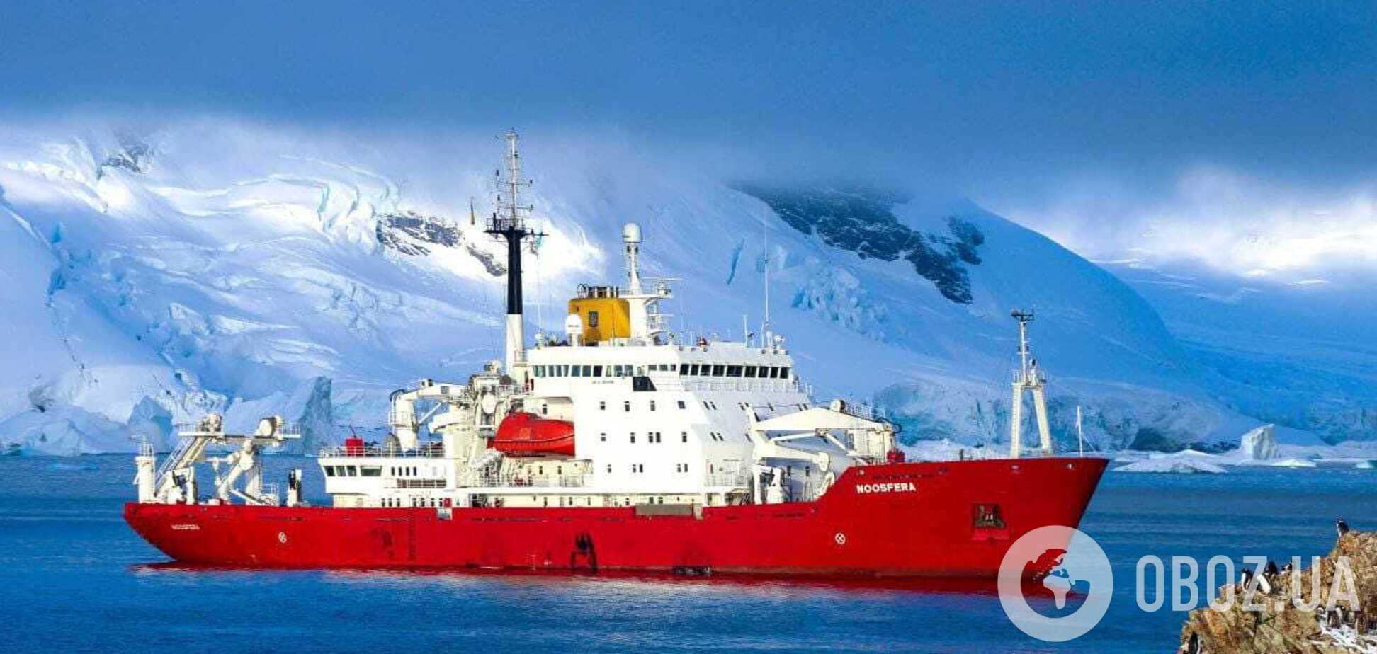 "Потеснил россиян": Дикий рассказал об украинском ледоколе "Ноосфера". Видео
