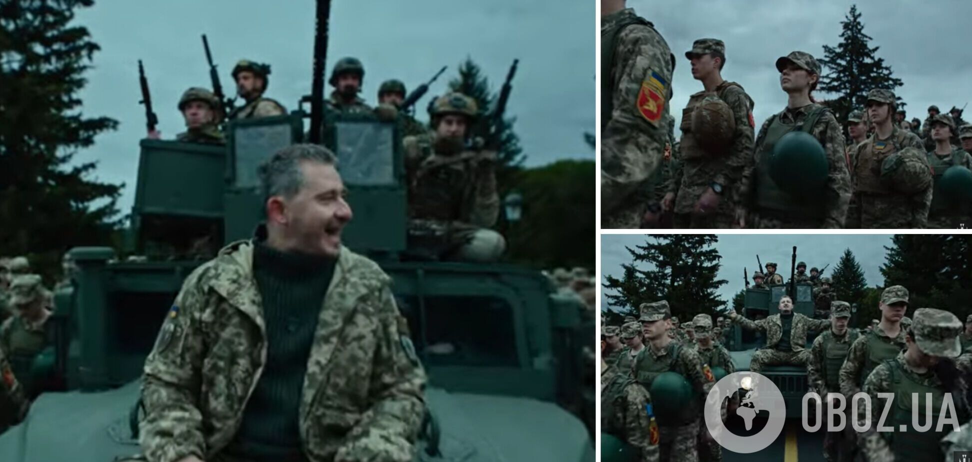 Миколай Сєрга присвятив пісню воїнам та одним нецензурним словом сказав, що чекає на Україну без ЗСУ. Відео