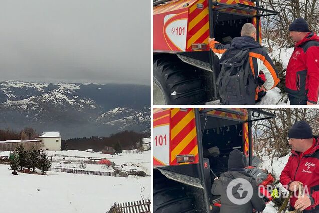 На Закарпатті рятувальники допомогли мешканцю Київщини та його товаришу, які заблукали у Карпатах. Фото та подробиці