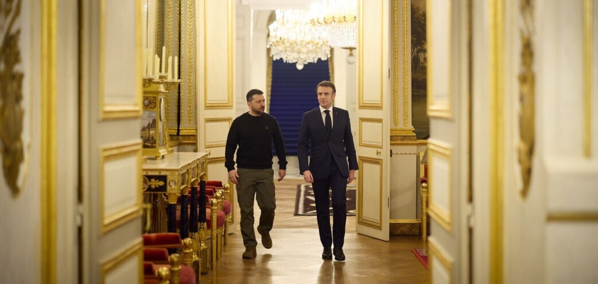 Зеленський прибув з візитом до Парижа, де може зустрітися з Трампом