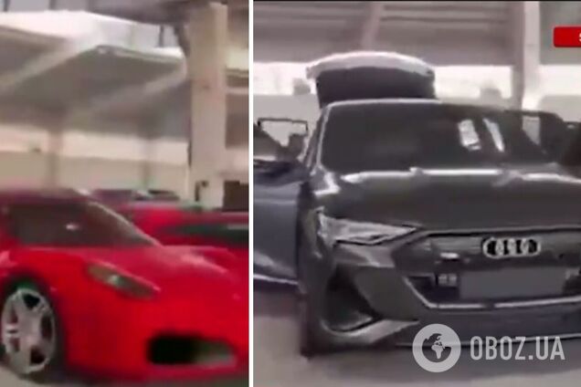 Суперкары, лимузины и броневики: сирийские СМИ показали гараж беглеца Асада. Видео