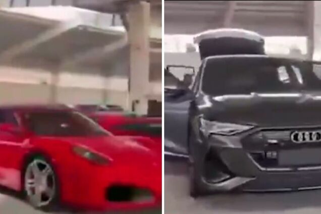 Суперкары, лимузины и броневики: сирийские СМИ показали гараж беглеца Асада. Видео