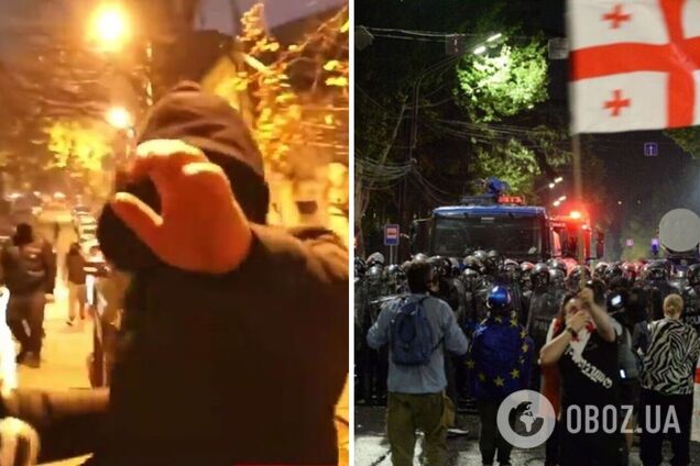 У Тбілісі невідомі побили членів опозиційної 'Коаліції за зміни' та журналістів. Відео