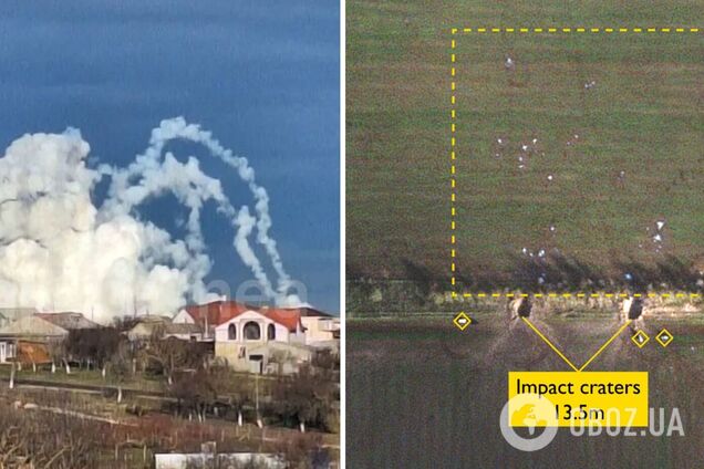 Видно дві вирви: розвідка Британії підтвердила ураження російського ЗРК С-400 в Криму