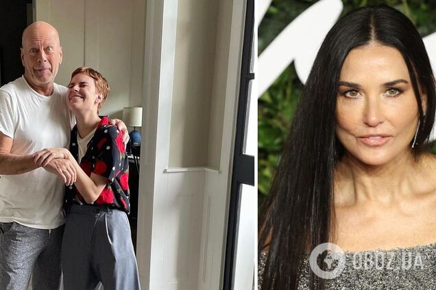 'У него все хорошо'. Деми Мур рассказала о течении болезни Брюса Уиллиса и посоветовала детям наслаждаться настоящим моментом