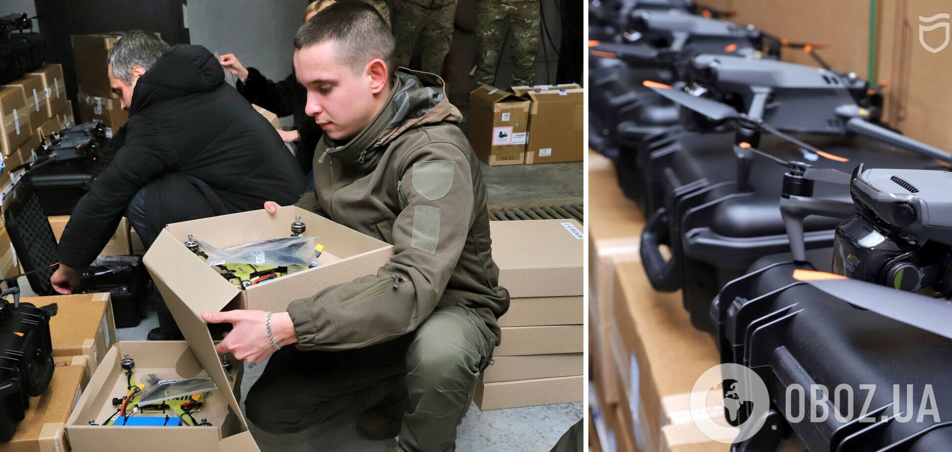 Захисники України отримали від Дніпра дрони на 12,5 млн грн