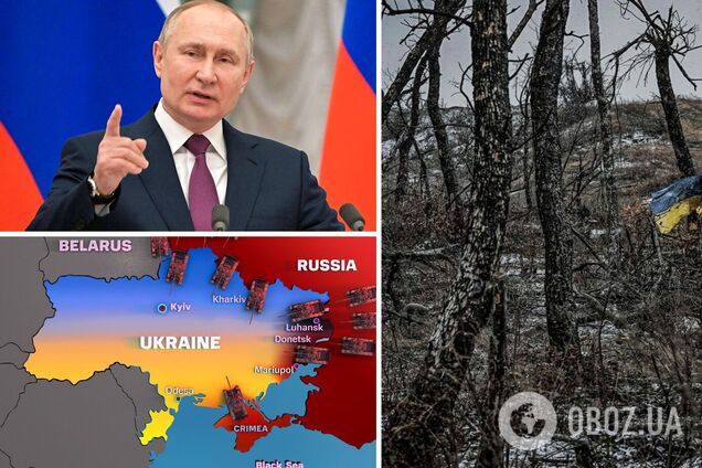 Путін хоче посунути лінію фронту в Україні: в ISW пояснили, що стоїть за заявами глави Кремля