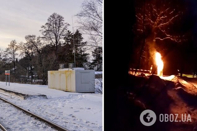 Агент 'Атеш' устроил диверсию на железной дороге в Тамбовской области РФ, по которой перебрасывали ракеты. Фото и видео