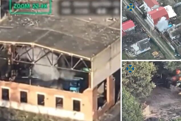 Танк, укрепление, наблюдательный пункт и не только: контрразведка СБУ за неделю уничтожила 24 объекта армии РФ. Видео