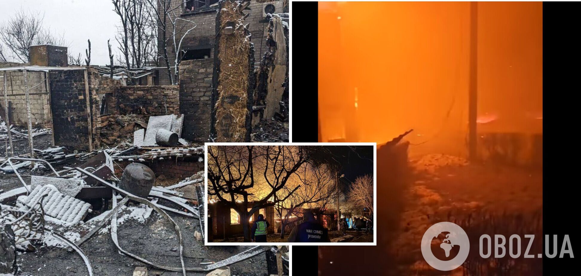 'Немає у мене більше хати': харків'янин, який встиг врятуватись, показав наслідки нічного обстрілу. Відео