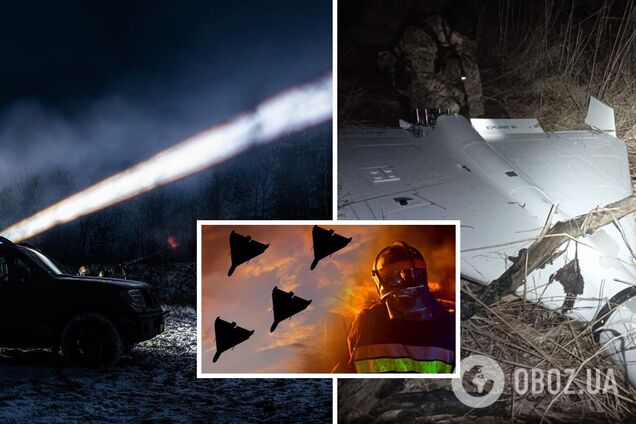 Сили ППО вночі знищили 13 із 19 БПЛА та ракету Х-59, на Донеччині є поранені внаслідок атаки РФ. Фото 