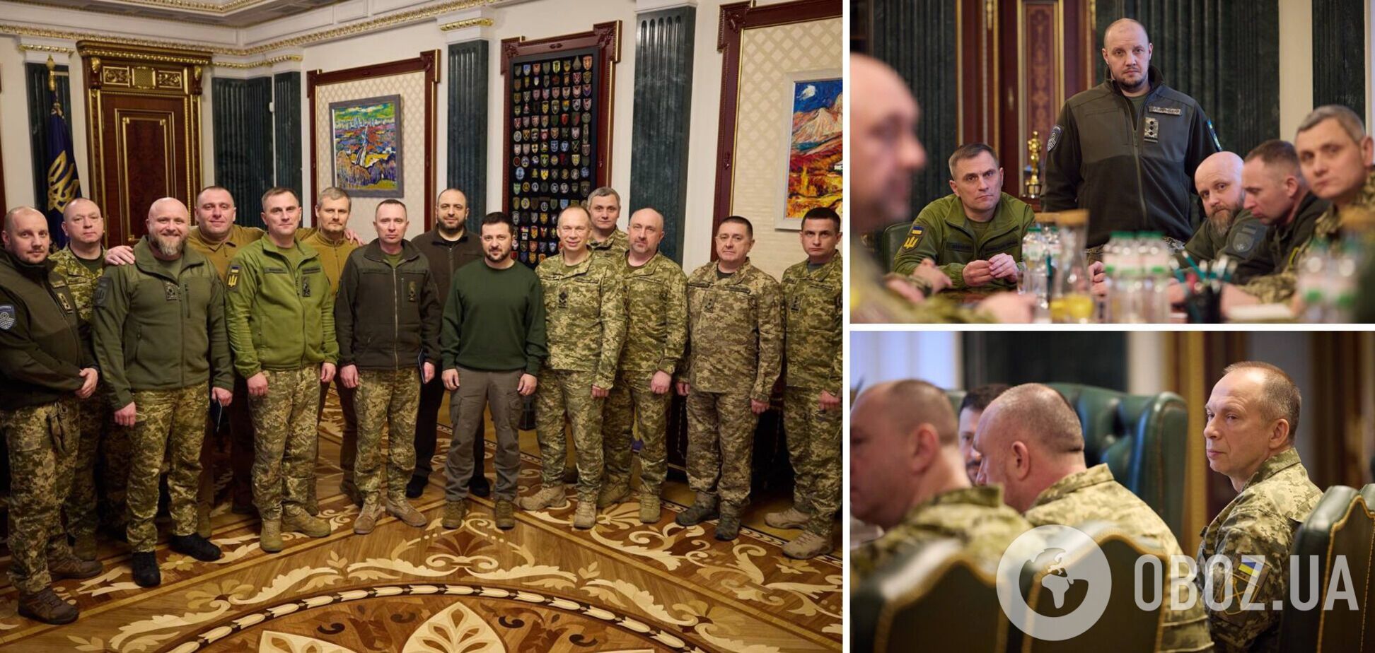 Зеленский назвал новых заместителей главкома Сырского: кто и за что будет отвечать