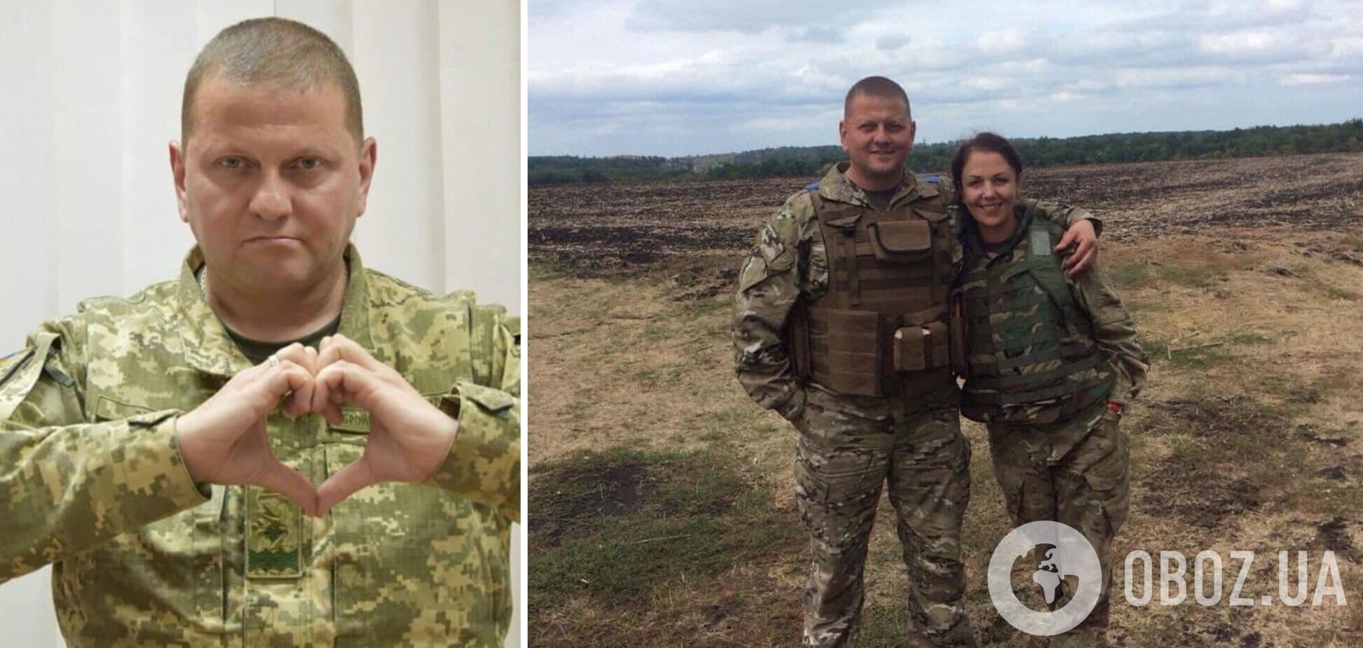 Любов, яку неможливо купити. Валерій Залужний з дружиною в камуфляжі та бронежилетах вразили мережу